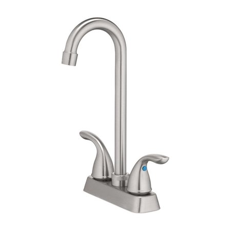 COMFORTCORRECT Two Handle Brushed Nickel Bar Faucet CO2513300